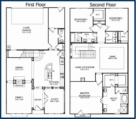 2 Storey Simple House Plans Lovely Outstanding Simple Two Story House