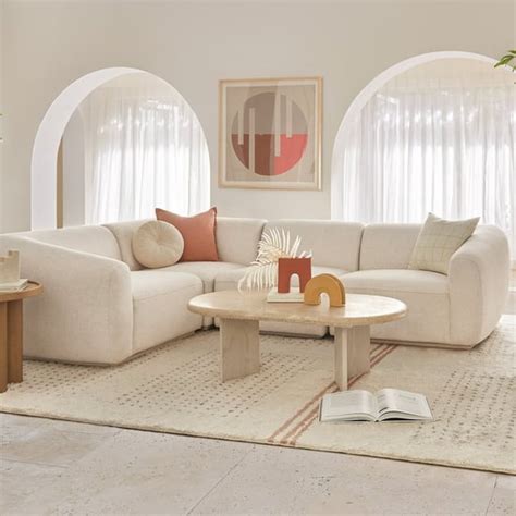 A Stylish Sectional West Elm Harper 2 Piece Chaise Sectional Best