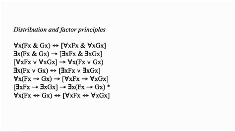 Quantifier Principles And Proofs I Youtube