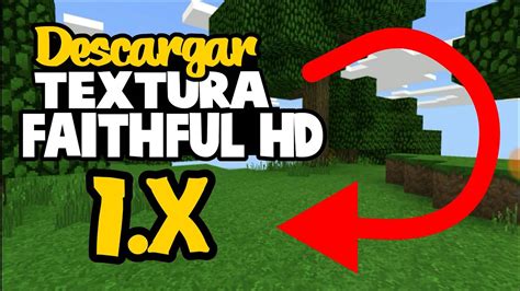 Descargar Textura Faithful Hd Para Minecraft Pe 1x Youtube