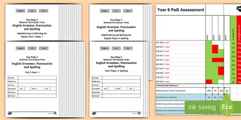 Ks English Grammar Punctuation And Spelling Test Answers