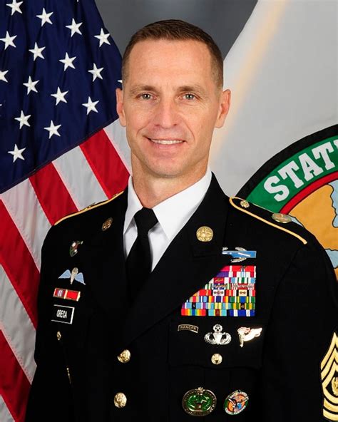 Command Sergeant Major Christopher K Greca Us Department Of