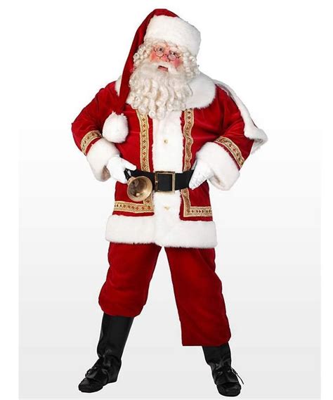 Profesjonalny Kostium świąteczny Święty Mikołaj Deluxe