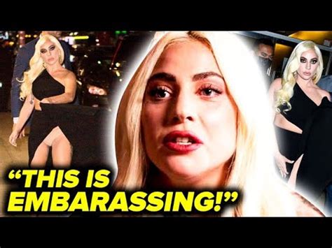 Lady Gaga SUFFERS Wardrobe Malfunction While Out In New York YouTube