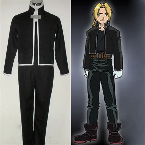 Anime Cosplay Costume Fullmetal Alchemist Edward Elric Cosplay Costume