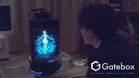 Gatebox Virtual Home Robot Conceptmovie1st Youtube