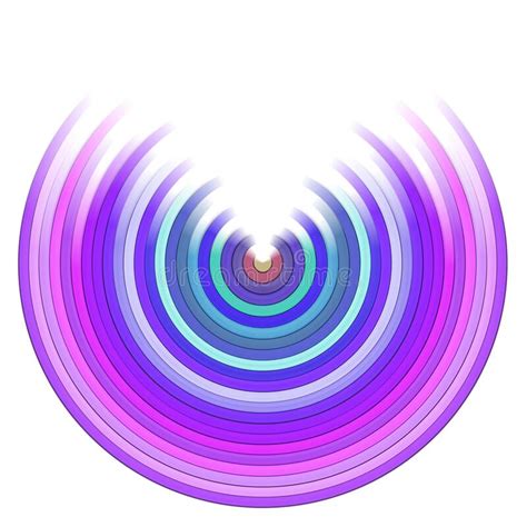 Gradient Spectrum Circular Motion Stock Illustration Illustration Of