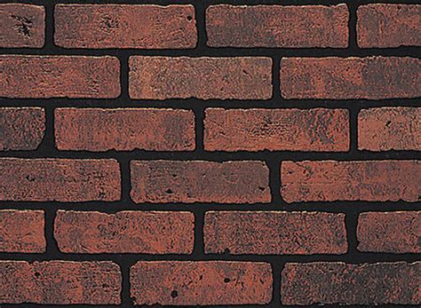 Dpi Earth Stones 4 X 8 Gaslight Ii Red Brick Hardboard Wall Panel At Menards