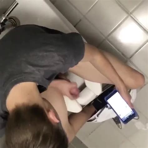 Hung Guy Caught Jerking In Bathroom Part Thisvid Com