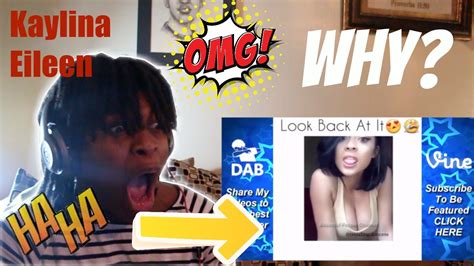 kaylina eileen the best musical ly compilation reaction crazy youtube