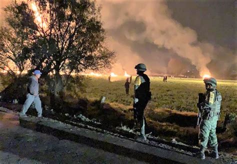 Van 66 Muertos Por La Explosión De Toma Clandestina En Hidalgo