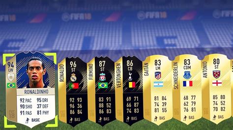 20 Of The Best Fifa 18 Packs Ever The Luckiest Packs Ultimate Team