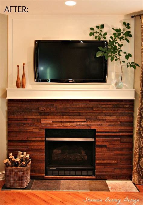 For sure, you will find a lot of ideas regarding to the ways on having some remodelling for your fireplace. My rustic DIY fireplace makeover | Diy fireplace, Diy ...