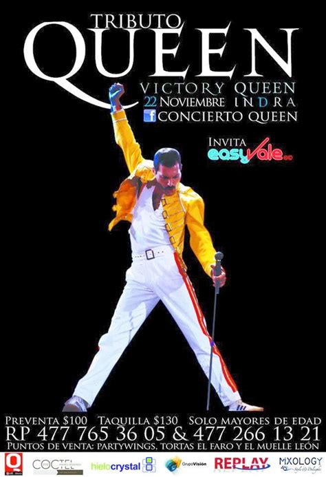 Queen En México Ecos Tributo A Queen Victory Queen 22 De Noviembre