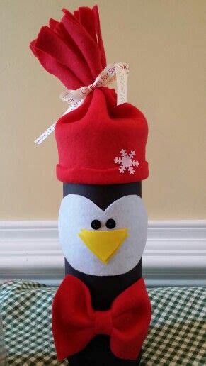 Pringle Can Penguin Xmas Crafts Christmas Crafts Oatmeal Container