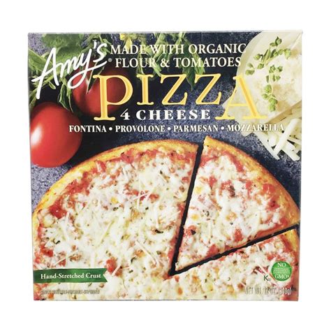 Nutrition data also indicates whether a food is particularly high or low in various nutrients, according to the. 4 Cheese Pizza, 12 oz, Amy's Kitchen | Whole Foods Market ...