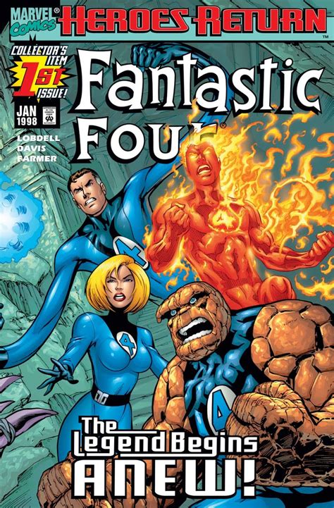 Fantastic Four Vol 3 1 Marvel Database Fandom Powered By Wikia