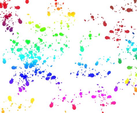 Paint Splatter Colorful Background Free Stock Photo Public Domain
