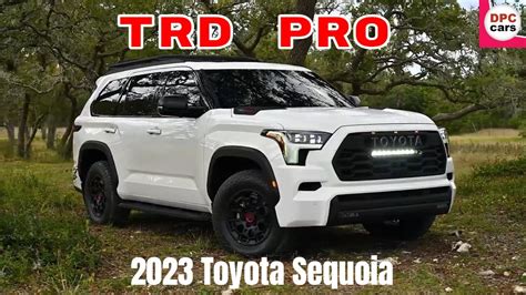 2023 Toyota Sequoia Trd Pro Revealed Youtube