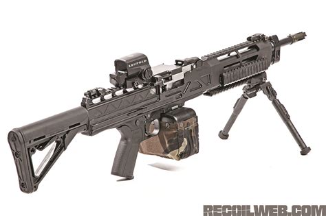 Review Knights Light Assault Machine Gun Recoil