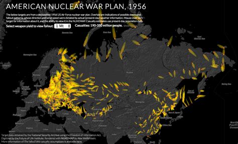 Kolekcja Intrygujących Map Xxvi Amerykański Plan Ataku Nuklearnego Na Zsrr Joe Monster