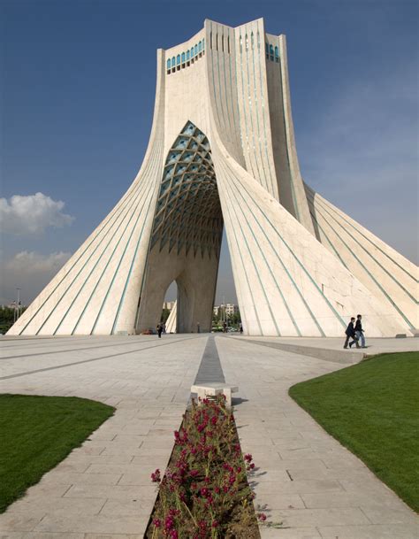 Azadi Tower Translated As Freedom Tower Gateway To The Iranian