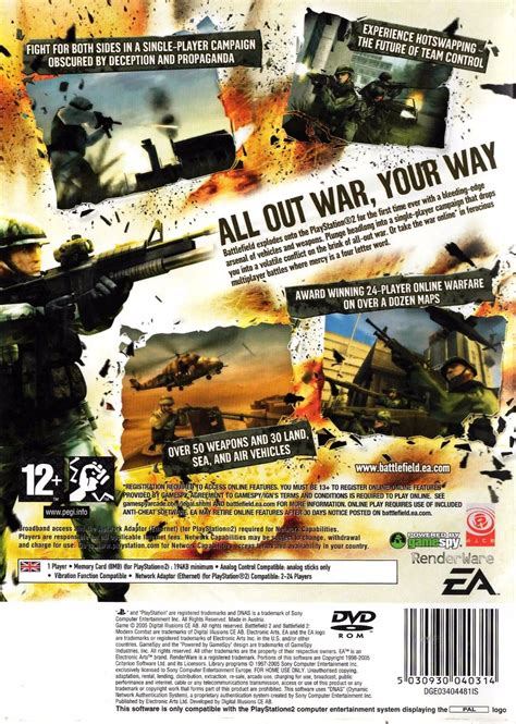 Battlefield 2 Modern Combat Ps2 Cover