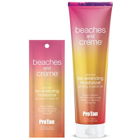 Pro Tan Beaches And Creme Ultra Rich Tan Extending Moisturiser Peak Tanning And Beauty