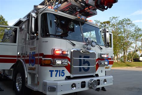 Let Us Introduce You To The New Ladder Truck 715 Burtonsville