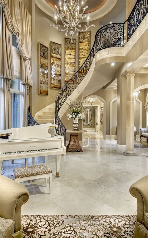 Villa Belle Elegant Stairs Fancy Houses House Interior Design