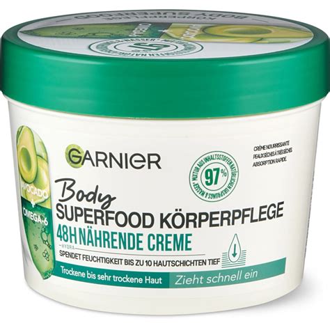 Garnier Body Superfood · Crema Corpo · Avocado • Migros