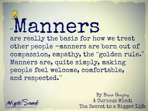 Manners Quotes About Courtesy Shortquotescc