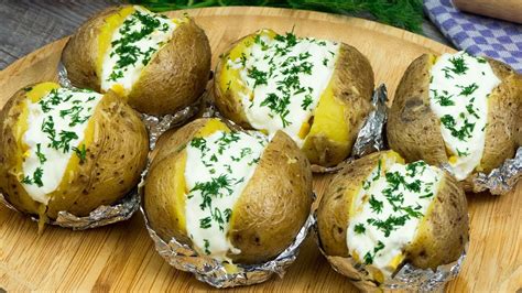 La plus populaire recette de pommes de terre au four farcies de fromage ǀ Savoureux TV YouTube