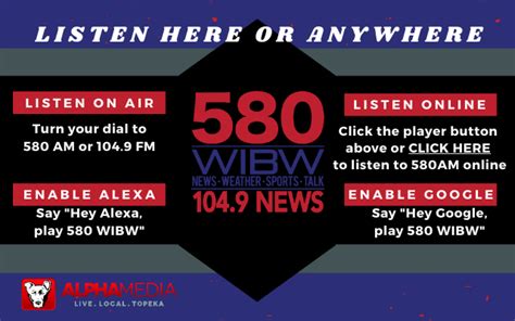 Listen Here Or Anywhere Wibw 580