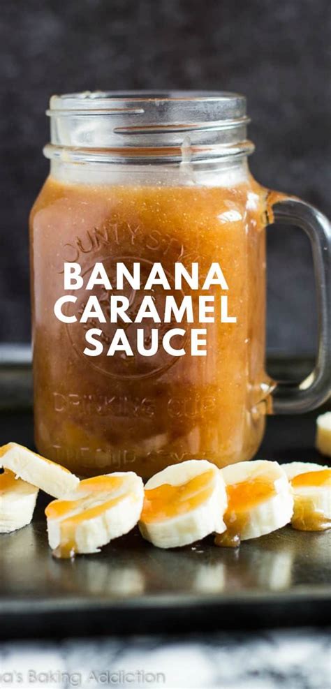 Banana Caramel Sauce Recipe Caramel Sauce Banana Sauce Recipe