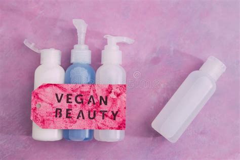 Beauty Products with No Animal Testing Concept, Group of Moisturizers