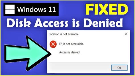 Access Is Denied In Windows 11 See Pinned Comment Local Drive Access Limit Fixed Youtube