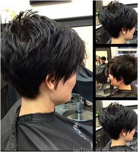 Long Pixie Haircuts Front And Back View Short Hairstyle Trends