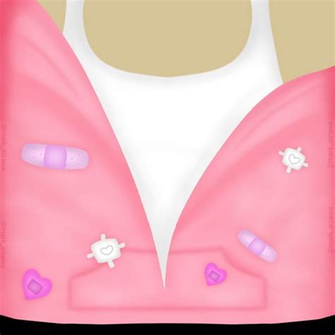 Soft Pink Jacket In 2021 Roblox Shirt Hoodie Roblox Aesthetic T