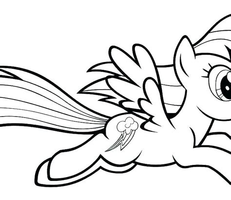 Children draw what they like, do what they like. My Little Pony Friendship Is Magic Coloring Pages Rainbow ...