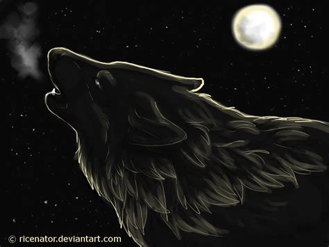 Moonlight Wolf By Squishymew On Deviantart