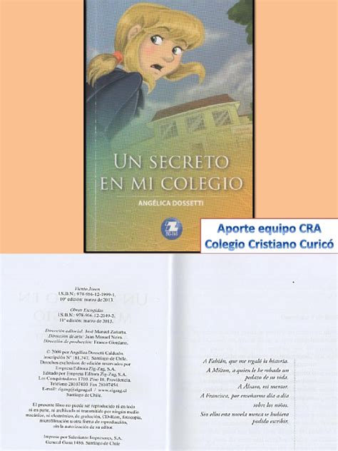 Prueba del libro un secreto en mi colegio. Un secreto en mi colegio.pdf