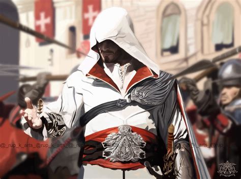 Artstation Ezio Auditore Assassins Creed Brotherhood