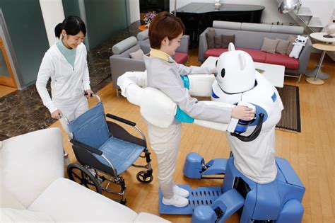 Robear Japanese Elder Care Robot Has Teddy Bear Head Gadgets Science And Technology