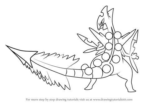 Sceptile Coloring Page At Free Printable Colorings