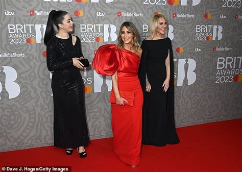 rachel stevens exudes glamour at brits 2023 daily mail online