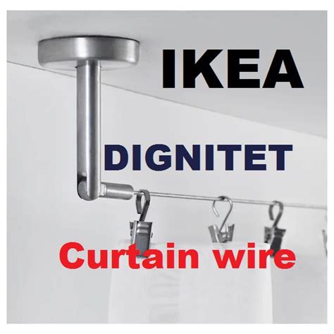 Ikea matilda sheer curtains review. ⭐READY STOCK ⭐ IKEA DIGNITET Curtain wire, stainless steel ...