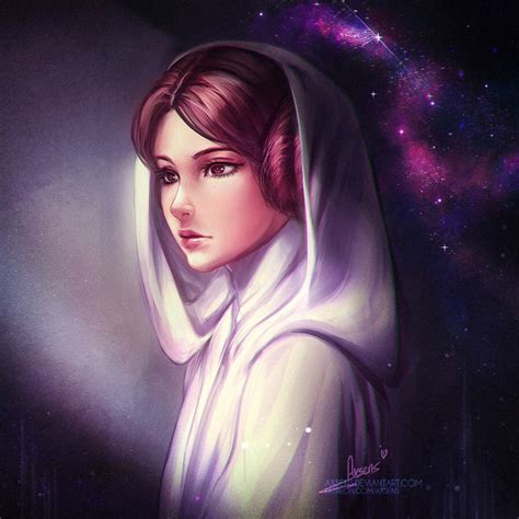 Princess Leia Organa Star Wars Deviantart Star Wars Behance