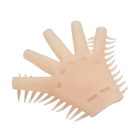 Silicone Sauna Sex Gloves Sexy Spike Sm For Male Masturbation Massage Flirting Glove For Couples