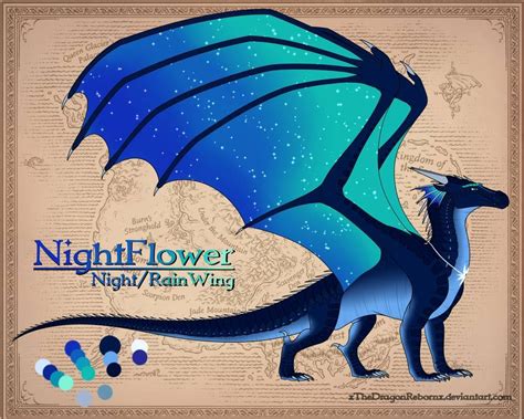 Wof Nightflower The Nightrainwing By Chrissi1997 On Deviantart